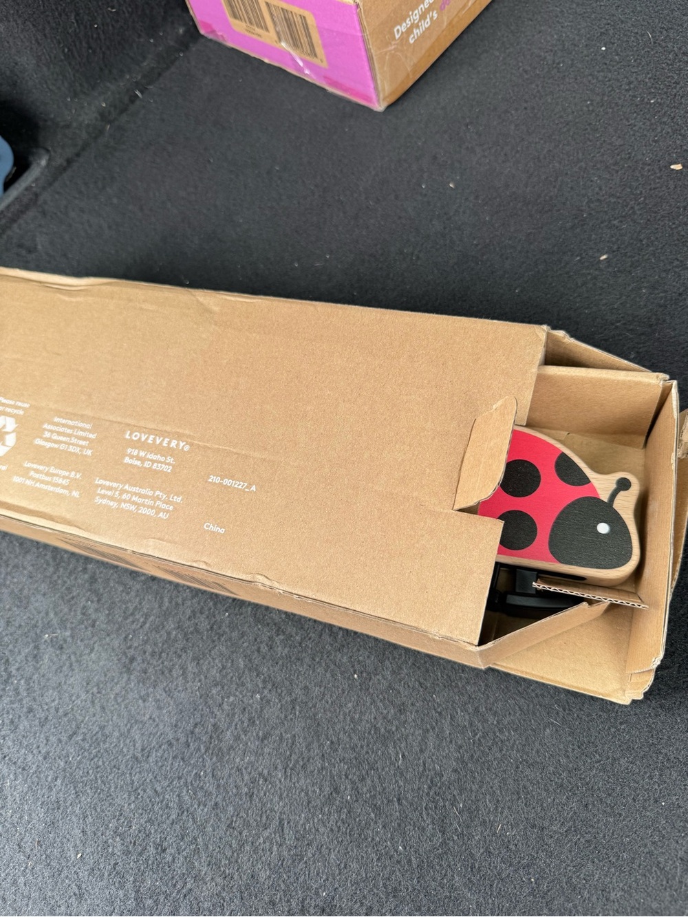 Lovevery Look At Me Ladybug Toy | The Looker Play Kit | 0–2 Months - Picture 2 of 4